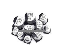 10PCS/LOT SMD Aluminum Electrolytic Capacitor 10V 16V 25V 35V 50V 63V 100V 400V 10UF 22UF 68UF 100UF 220UF 330UF 1500UF 2200UF CZAOINCU(6.3V47UF 4x5.4)