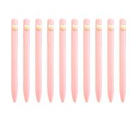 10pcs Love Heart Penna a sfera 1.0mm Scrittura Inchiostri Neri Cancelleria per Studente Insegnante Olio Amore Cuore Scrittura Forniture scolastiche