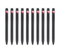 10pcs Love Heart Penna a sfera 1.0mm Scrittura Inchiostri Neri Cancelleria per Studente Insegnante Olio Amore Cuore Scrittura Forniture scolastiche