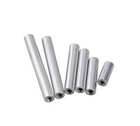 10PCS M2.5,40mm,Stuffer distanziatore in alluminio rotondo Estendere un dado lungo