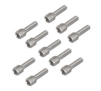 10pcs m3x12mm m4x12 mm set a vite anteriore vite del perno del paraurti posteriore bullone dell'asse medio compatibile(10pcs M4)