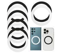 10PCS MagSafe Ring Adesivo Magnetico Anello Smartphone Magnete per Custodia - Ultra Sottile 0,3mm MagSafe Compatibile con Accessori Magnetico