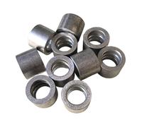 10pcs maniche ad anello di piegatura in alluminio per la corda da 16 mm