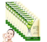 10pcs Maschera al Cetriolo, Maschera Detergente al Cetriolo, Pulizia dei pori, Illumina la Pelle, Ridurre le Rughe Sottili, Bellezza E Cura Della Pelle, Migliora La Cura Della Pelle