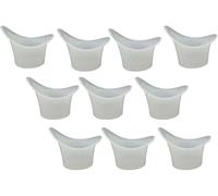 10pcs Medical Lavaggio Occhio Coppa Morbida Oftalmica Collirio Collirio Tazza 8ml Soluzione Per La Cura Degli Occhi Tazza Da Bagno Bella elaborazione