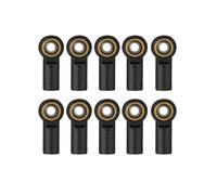 10pcs metal m3 m4 m4 ginocchia di ginnastica ginnastica compatibile con modelli rc in 1/10 auto aeroplani fai -da -te cc01 parti(M3 Black)