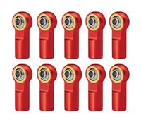 10pcs metal m3 m4 m4 ginocchia di ginnastica ginnastica compatibile con modelli rc in 1/10 auto aeroplani fai -da -te cc01 parti(M4 Red)