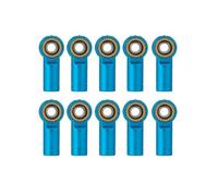 10pcs metal m3 m4 m4 ginocchia di ginnastica ginnastica compatibile con modelli rc in 1/10 auto aeroplani fai -da -te cc01 parti(M3 Blue)