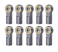 10pcs metal m3 m4 m4 ginocchia di ginnastica ginnastica compatibile con modelli rc in 1/10 auto aeroplani fai -da -te cc01 parti(M4 Titanium)