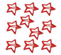 10pcs Metallo A Forma Di Stella Forcine Delle Ragazze Calde Della Stella Clip Dei Capelli di Carnevale Fotografia Clip Per
