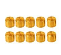 10Pcs Metallo Potenziometro Manopola di Controllo 6mm Foro Albero Volumi di Controllo Manopola Rotante Sostituzione Manopole Pedale Chitarra Accessori Strumenti Elettronici
