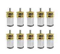 10pcs Micro N20 Motoriduttore DC 3V-6V 50RPM 100RPM A Lenta Velocità Mini 9mm Full Metal Cambio Gear Riduttore Motor Car serratura elettronica
