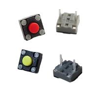 10PCS Microinterruttori Mouse Per Clic Silenziosi Gaming Eurowagens 6x6x4.3mm