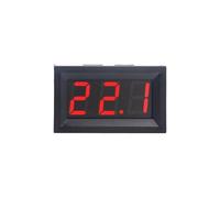 10PCS Mini Digital DC Display Digitale Voltmetro LED A Due Fili DC0-100V 0-40V 0.56 "Rosso/blu/Verde V27D 48 * 29 * 27mm(Green)