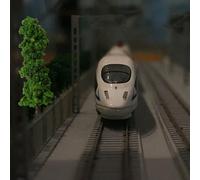 10pcs Mini Display Modello Alberi per Casa Park Treno Scenario Architettura