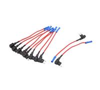 10pcs Mini portafusibile for auto universale Add-A-Circuit Blade Style Rubinetto ATM