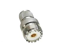 10Pcs Mini UHF MiniUHF Spina Maschio A UHF SO239 Femmina Martinetti Adattatore RF Connettore Coassiale 50ohm