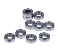 10pcs Miniatura Sigillato Metallo Schermato Metrico Radiale Cuscinetto Modello: