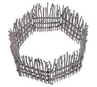 10pcs Miniature Fence Model Ornaments DA TE Recinzione modelli simulati Mini