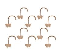 10pcs Moda a Forma di Farfalla Piercing Dei Monili Del Corpo Gioielli In Acciaio Inox Accessorio per Naso Orecchio Cartilagine Elegante In, Misura unica, come descritto, come descritto