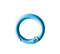 10pcs Molla O Rings Metallo Split Multifunzione Accessorio Domestico per Portafoglio Borsa Scuola Decorazione del Partito Primavera O