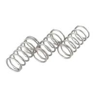 10Pcs molle di compressione in acciaio inossidabile, 9mm diametro esterno 1.6mm spessore del filo 50mm lunghezza libera