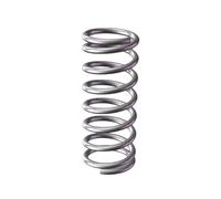 10pcs molle di compressione meccanica resistenti alla fatica in acciaio per molle, diametro filo 1,4mm, diametro esterno 14mm, lunghezza 10-50mm, 1,4x14x45mm