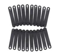 10pcs Moto Telaio In Gomma di Fissaggio Cavo di Cablaggio Cravatte Corda Frizione Elastico Cablaggio Power Fix Accessori J9b8