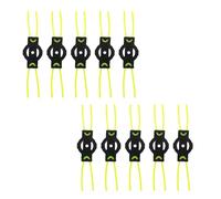 10PCS Mower Cutting Rope Mower Head Weeding Brush Removing Moss Rust Free Wear-resistant Mower Head General Accessories