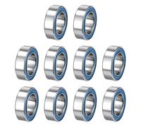 10Pcs MR106-2RS Cuscinetti a Gola Profonda, 6x10x3mm Doppia Tenuta per ABEC-7