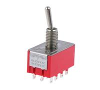 10PCS MTS-403 4PDT 12PIN ON-Off-ON miniatura interruttore a levetta interruttori di alimentazione 6A/125V 2A/250V MTS 403 MTS403