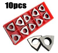 10Pcs MW0804 Carbide Shim Trigon For WNMG0804 Insert Turning Tool Holder Boring