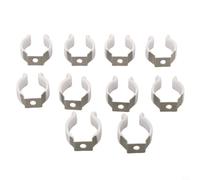 10PCS Narrow Base Spring Clips Tool Holder(25mm) | Secure grip for tools, narrow base design, prevents slipping, per ideal for vertical storage, garage organization