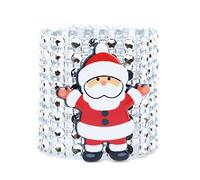 10Pcs Natale Cartoon Santa Portatovaglioli Holder 8 Righe Per Strass Fibbie Per Decorazione Del Partito