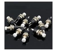10pcs NO Normally Open Momentary Spring Push Button Switches White
