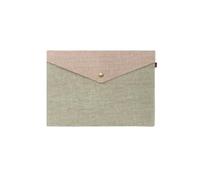 10pcs Office Supply Elegant Portable Organizer Document Bag File Folder Paper Holder Canvas Felt Briefcase Per Scrivania