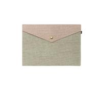 10pcs Office Supply Portable Organizer Simple File Folder Canvas Felt Briefcase Document Bag Paper Holder Per Scrivania