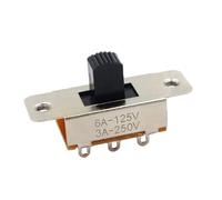 10Pcs On-Off 3 Position 2P3T PCB Panel Slide Switch Panel Vertical Slide Switch 6 Pin High current 3A 250V Toggle Switch
