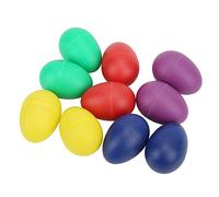10PCS Orff Percussion Sand Egg Shakers Giocattoli ritmici musicali in plastica per l educazione precoce Uova portatili leggere e resistenti all usura
