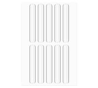 10Pcs Paraurti per armadietti, Paraurti per porte di armadietti trasparenti Paraurti in gomma antirumore per porte di armadietti, Paraurti per porte autoadesivi per pareti di casa, porte armadie