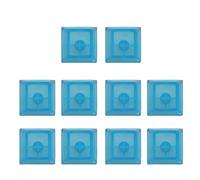 10Pcs PC Spazi Trasparenti Chiari Keycap Altezza Originale Keycap Per MX Interruttori Tastiere Meccaniche Interruttori Tester AntiWear Tastiere Lunghe Keycaps