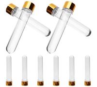 10pcs per piccoli prove per estetici per fiale estese tubi di prova fiale di