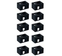 10pcs per V6 PT100 Riscaldato Blocco Silicone Calzino Cover per 3D Stampanti