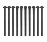 10pcs perno cerniera porta 3.5 pollici, per sostituzione porta, nero opaco