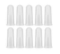 10Pcs Pet Finger Spazzolino da denti per gatti Oral Cleaning Brush in silicone per pulizia denti e igiene buccale Spazzola per gatti Tooth Cleaner