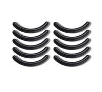 10Pcs Piegaciglia Pastiglie Styling Morsetto Clip di Gomma Sostituzione Nero Curling Mats Rinnovabile Forniture Universali Accessorio