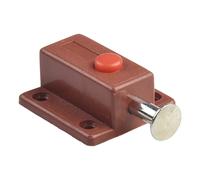 10pcs Plastica Armadietto Premere il Pulsante Molla Carico Automatico Porta Bolt