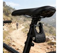 10PCS Plastica Luce Della Bicicletta Staffa Clip per Manubrio di Montaggio Torcia Regolabile con Imbottitura in Gomma per Tutti i Terrain Ciclismo Esigenze