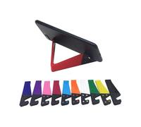 10pcs Pocket Size Plastic V-shaped Phone Holder, Universal Foldable Portable Smartphone Cell Phone Vertical Holder