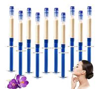 10Pcs Polypeptide Collagen Elastic Essence Cream,Micro-Molecular Collagen Anti-Wrinkle Lotion,Moisturizing Firming Essence Cream, For Women Face